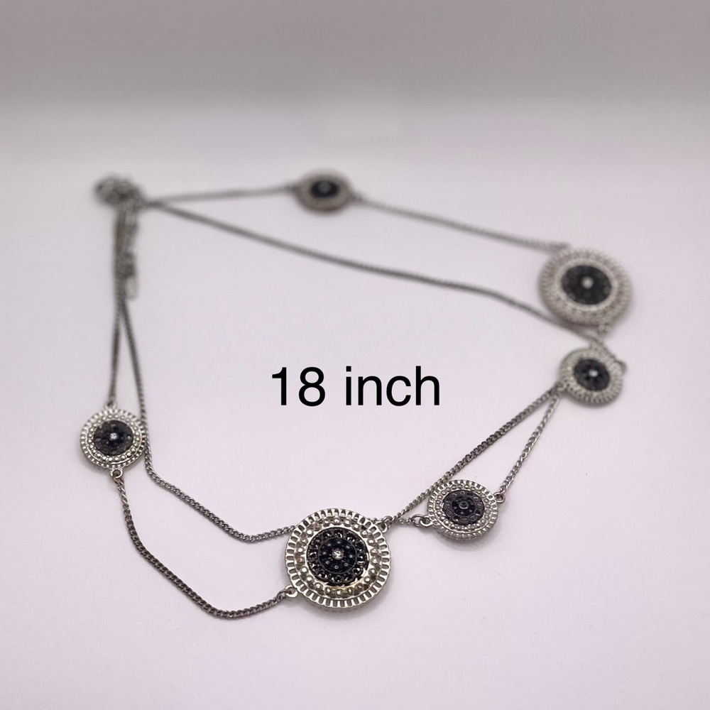 Medallion Spanish Silver with Gold inlays necklace